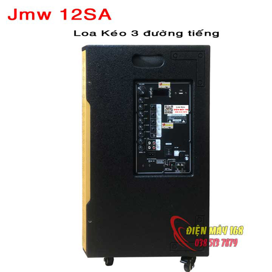 Loa kéo jmw chính hãng model j12s 3 đường tiếng-mạch âm thanh sân khấu 