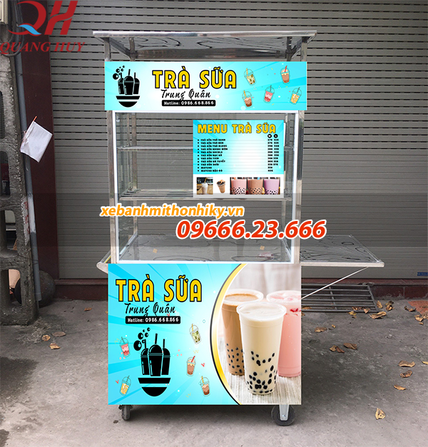 Tủ bán trà sữa mini giá rẻ