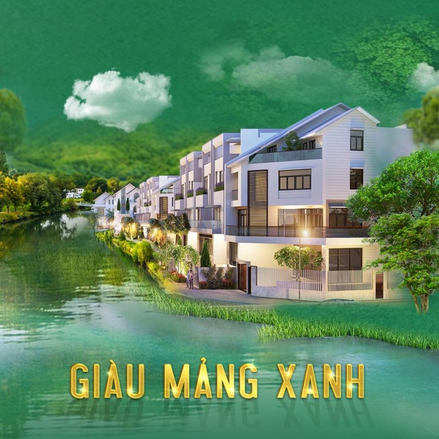 Chuyển nhượng Biên Hòa New City - View sông quanh nhà
