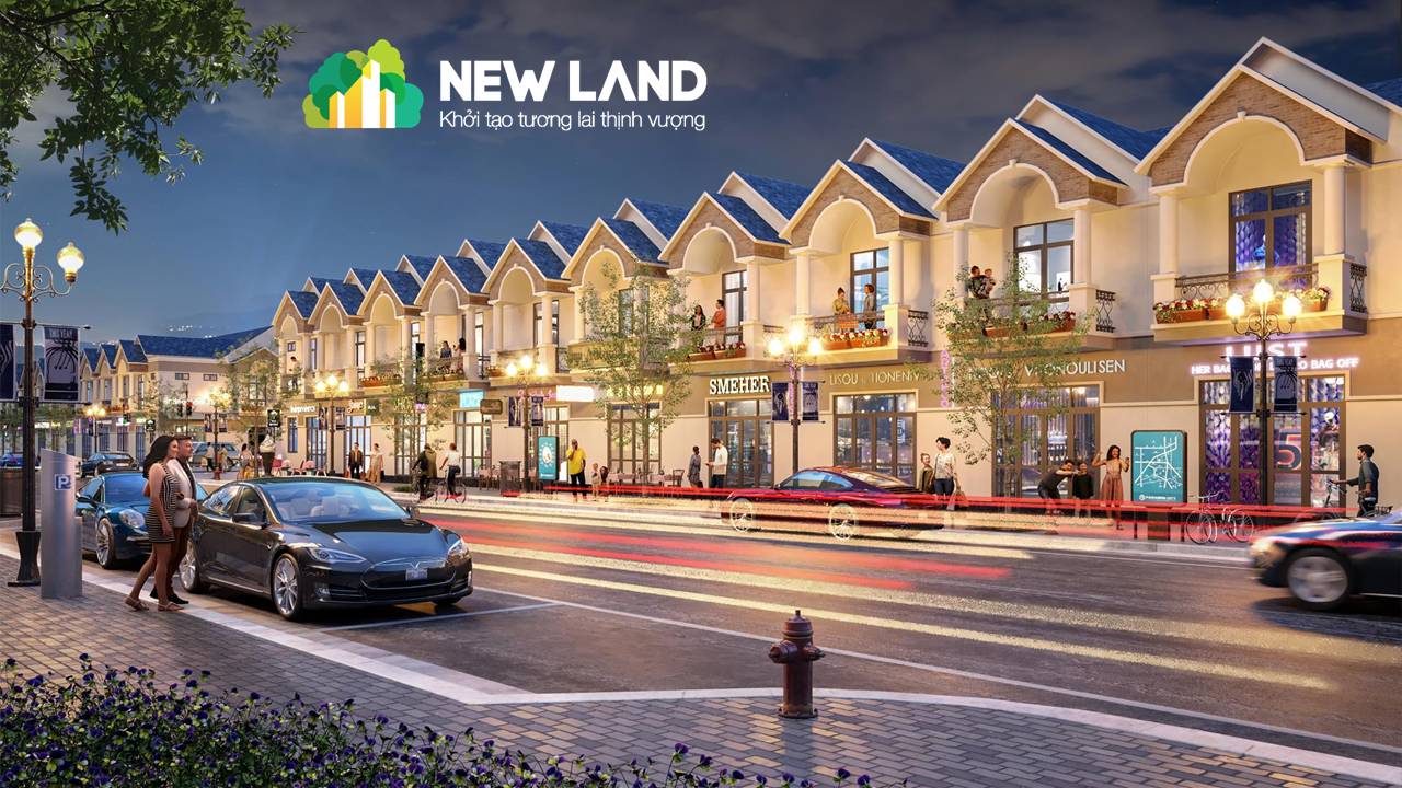 chuyển nhượng New Land Bàu Bàng phố thương mại khu nhà ở Bàu Bàng