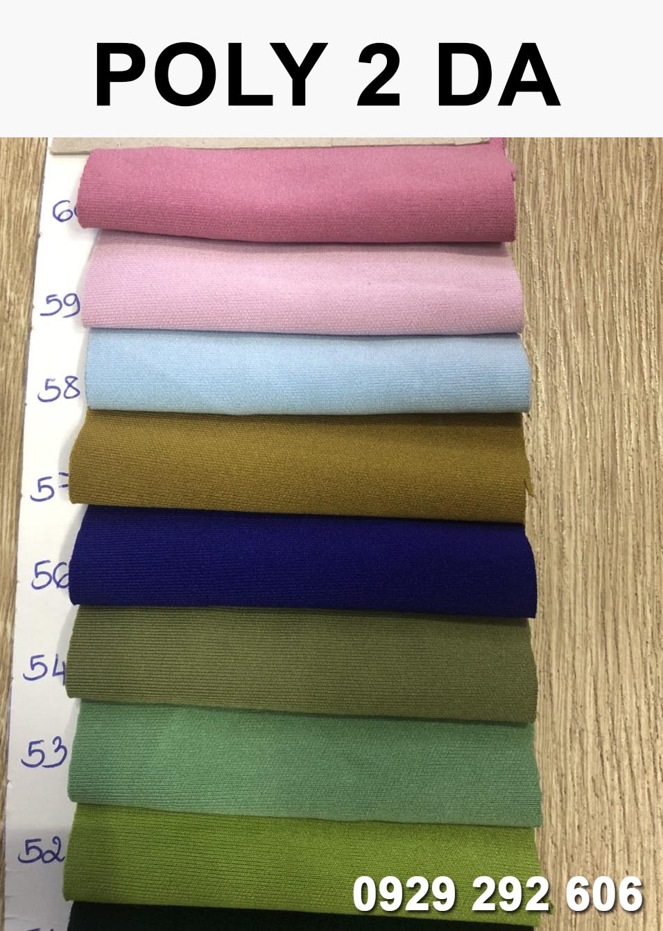 Poly Da Vải Poly 2 da là gì? Giá bao nhiêu, bảng màu và mua ở đâu