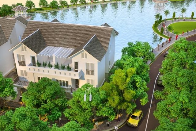 hồ cảnh quan tại Richmond Quy Nhơn