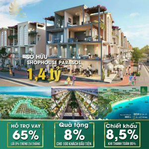 Chính sách nhà phố thương mại dự án KN Para Sol Cam Ranh