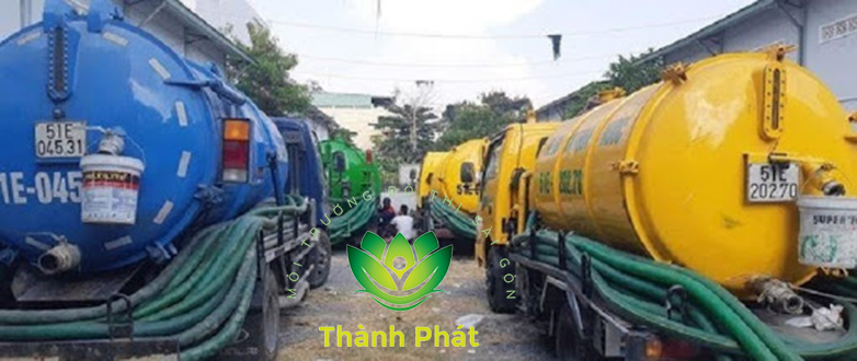 Hút hầm cầu TPHCM giá rẻ, uy tín, không đục phá, bảo hành 60 tháng tại Thành Phát
