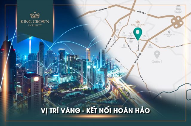 CHUYỂN NHƯỢNG CĂN HỘ KING CROWN INFINITY THỦ ĐỨC - VỊ TRÍ VÀNG