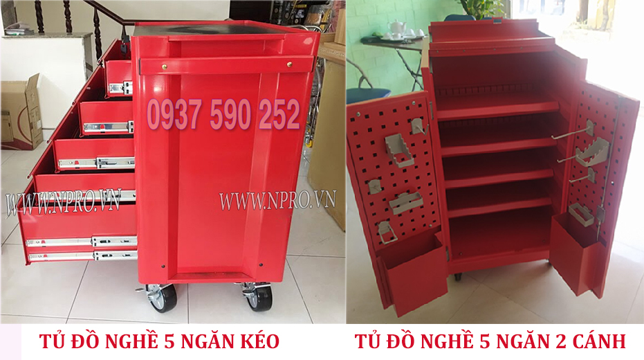 tủ đựng đồ nghề 5 ngăn