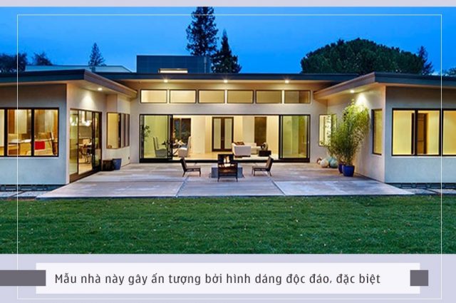 Nhà mái bằng chữ u