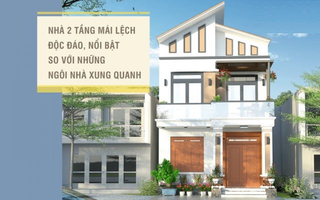 Mẫu nhà 2 tầng nông thôn 700 triệu