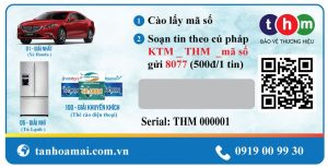 thẻ cào trúng thưởng có mã số kích hoạt