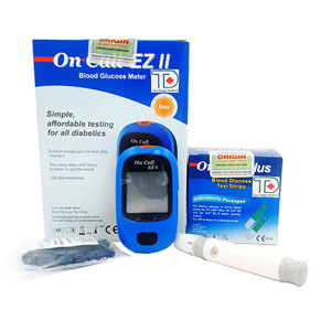 Máy đo đường huyết On-Call EZ II - Thiết Bị Y Tế Gia Linh