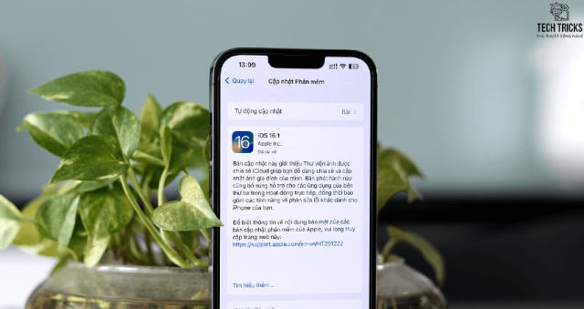 Khăc phục lỗi IOS 16.1