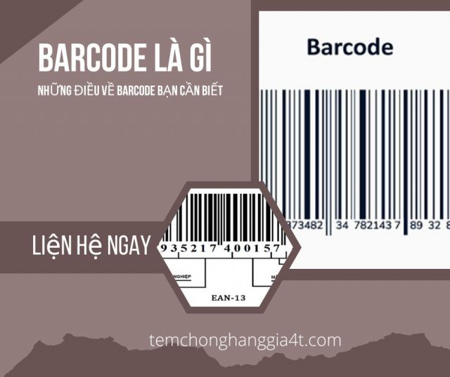 Khái niệm barcode là gì? 