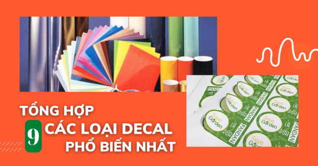 các loại decal