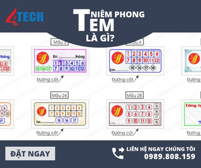 [Góc Chia Sẻ] - Mẫu tem niêm phong phổ biến 2023