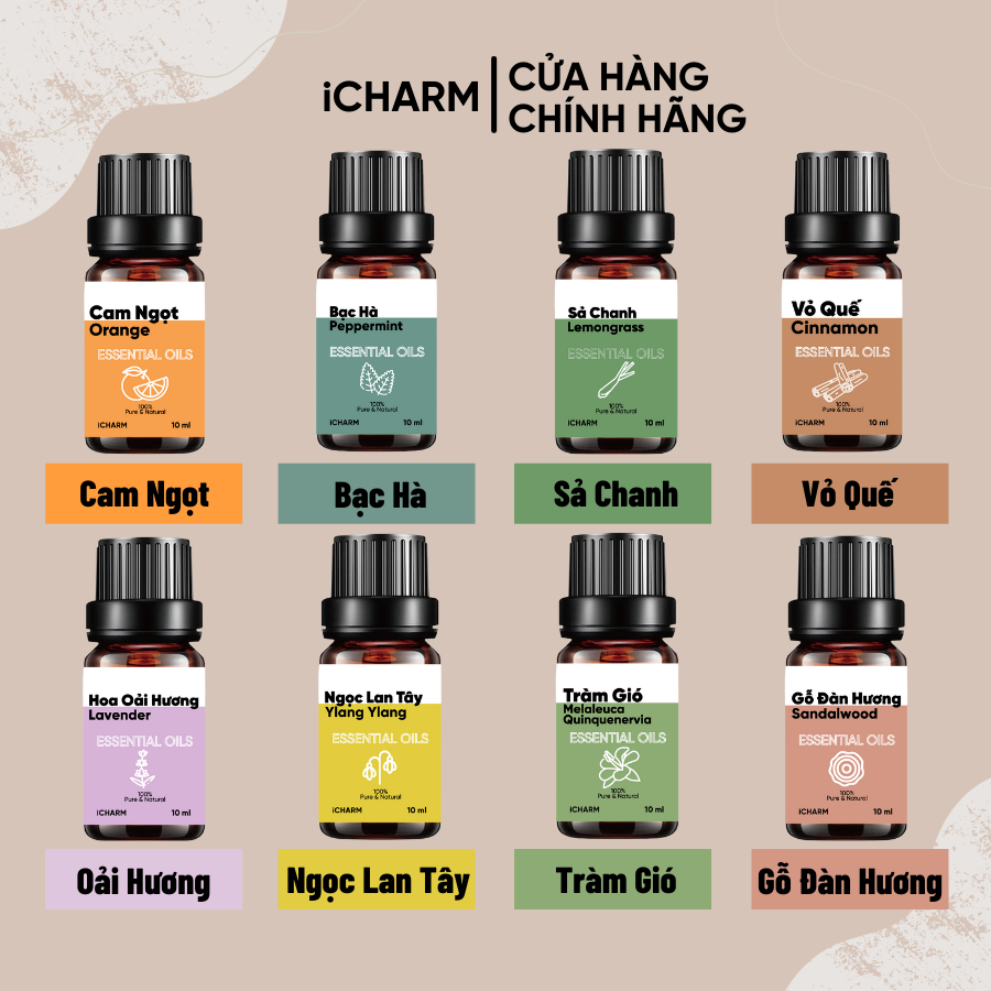 Tinh dầu tự nhiên iCHARM