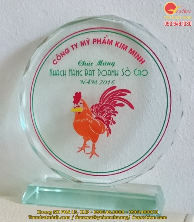 Kỷ niệm chương thuỷ tinh