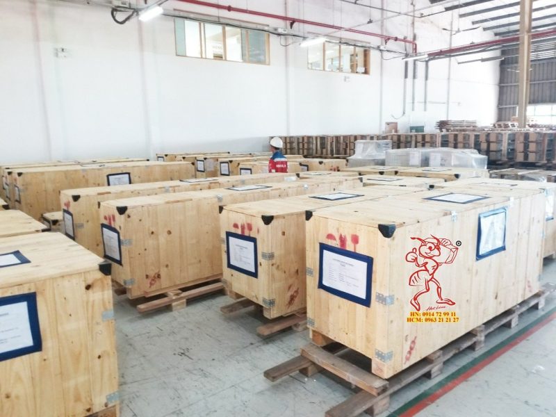 Đóng thùng gỗ xuất khẩu