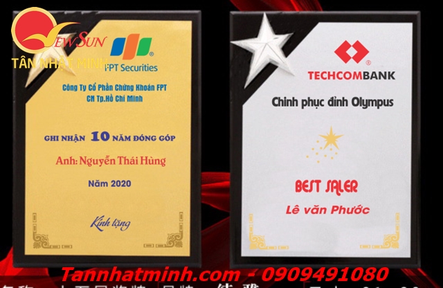 Biểu trưng pha lê giá rẻ