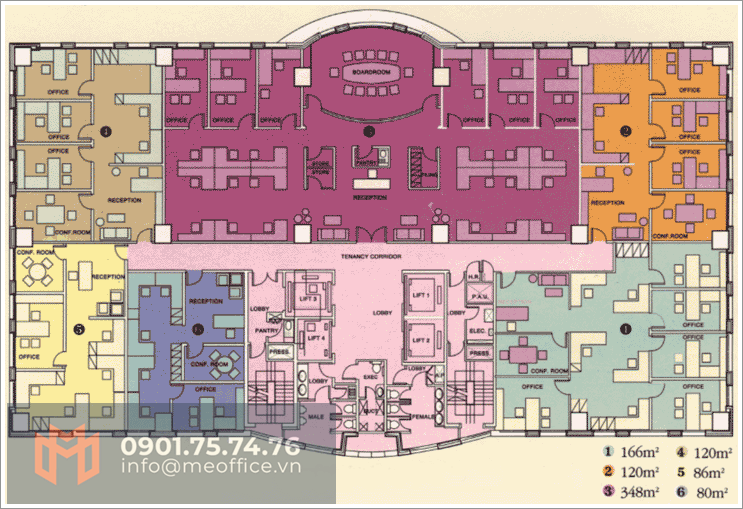 layout-ban-ve-mat-mang-saigonbank-building-hoang-van-thai-van-phong-cho-thue-quan-7-meoffice.vn-01