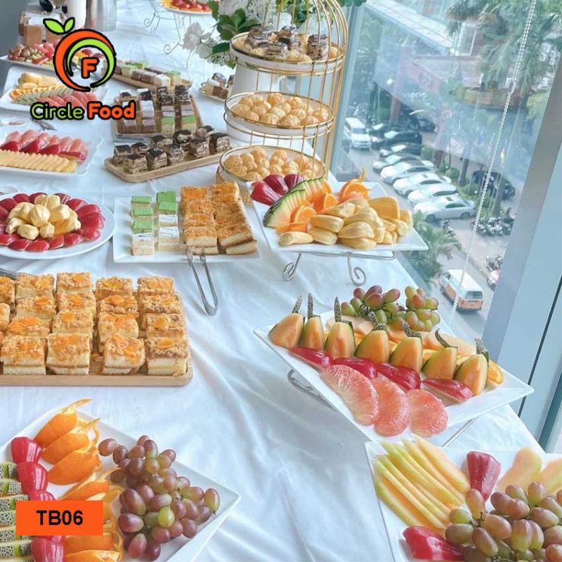 Menu Thực đơn set tiệc Teabreak TB04