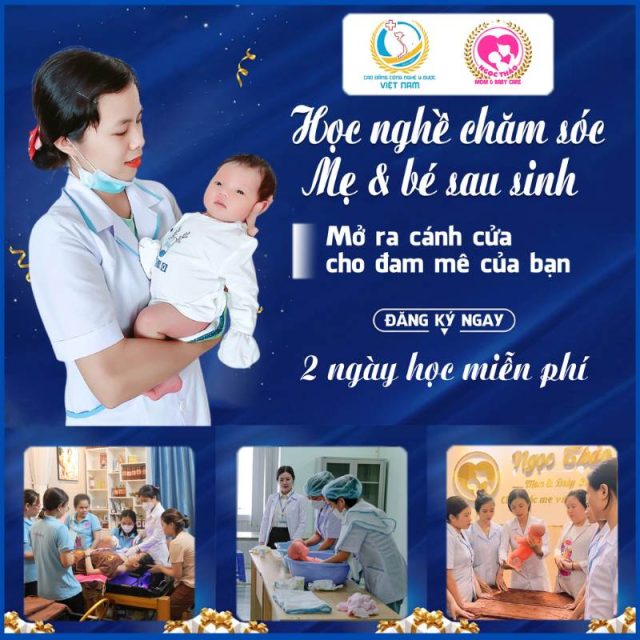 các khóa học chăm sóc mẹ và bé