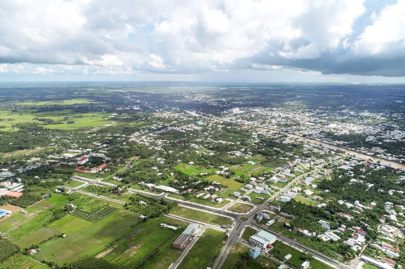 Hình ảnh thực tế dự án vinh Long New Town