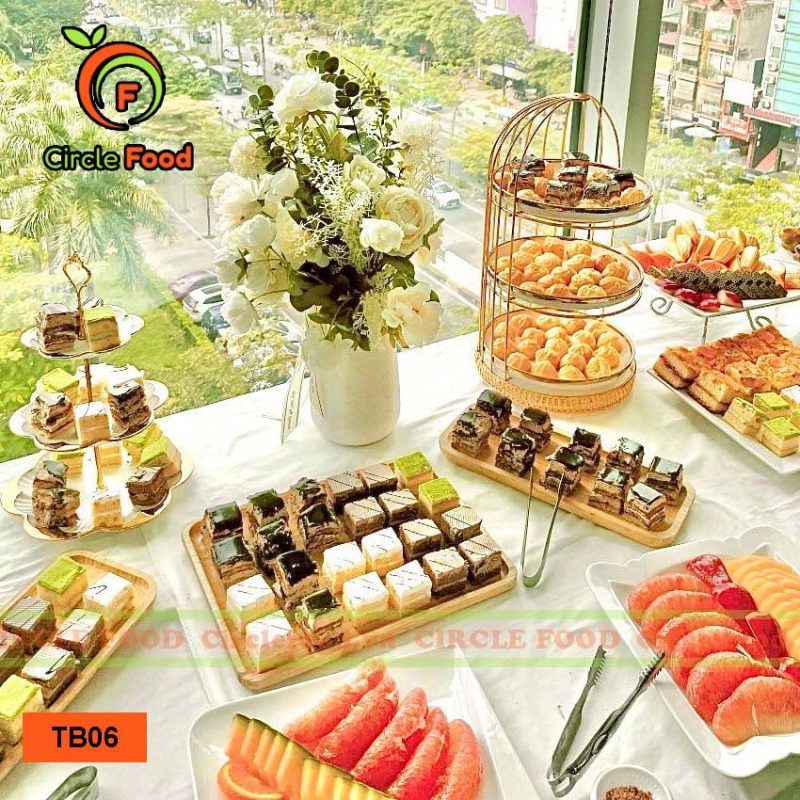 tiệc teabreak khai trương