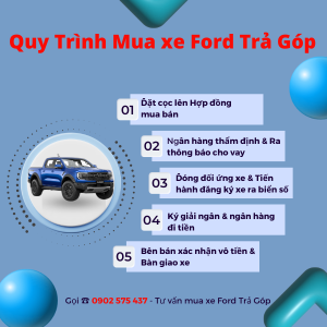 mua xe ford trả góp