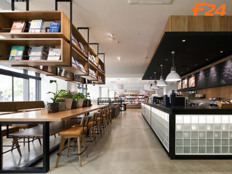Thiết kế nội thất quán cafe 