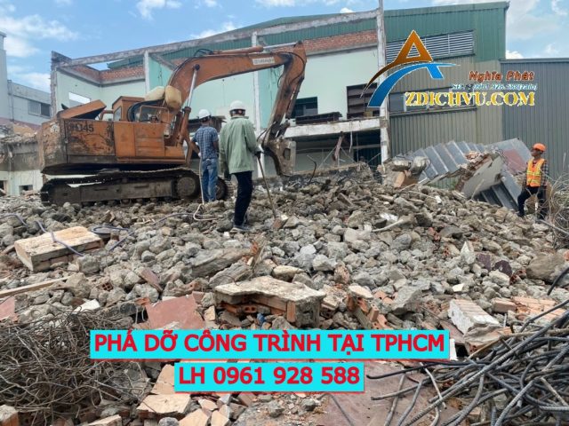 phá dỡ công trình bình thạnh