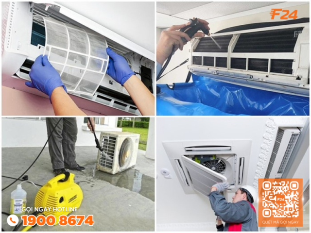 Vệ sinh máy lạnh bảo vệ sức khỏe