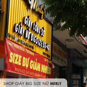 Shop Giày Big Size Nữ TpHCM Merly (35 - 43)