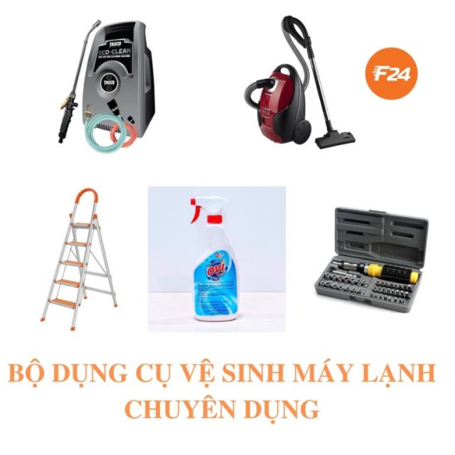 Dụng cụ vệ sinh máy lạnh