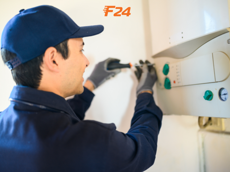 Dịch vụ sửa chữa máy nước nóng tại F24