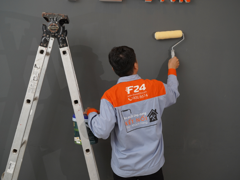 Công ty sơn nhà uy tín Hồ Chí Minh Bảo trì F24