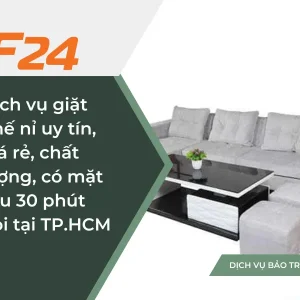 Dịch vụ giặt ghế nỉ uy tín, giá rẻ, có mặt sau 30 phút gọi tại TP.HCM