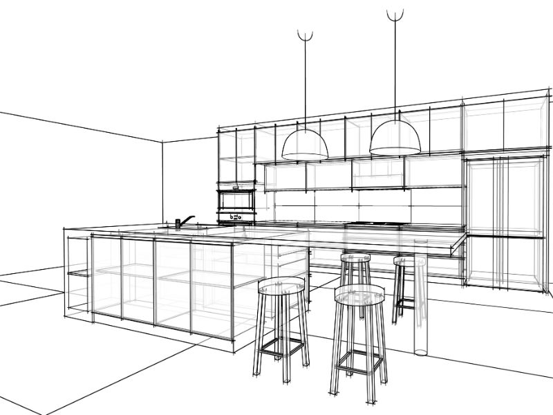 Thiết kế và thi công nội thất nhà bếp tại Bảo trì F24