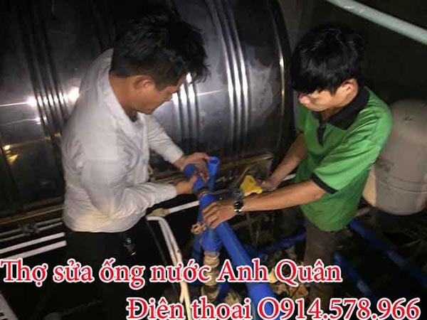 Thợ sửa ống nước tại Hà Nội của Anh Quân
