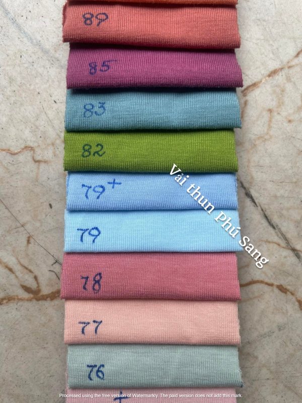 Vải thun cotton 4 chiều