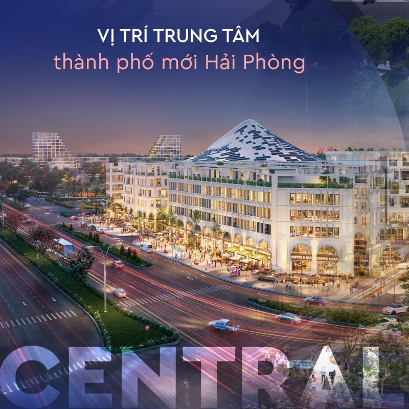 Vị trí The Centric Hải Phòng