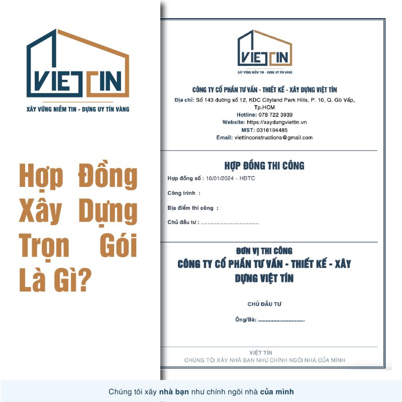 Hợp đồng xây dựng trọn gói là gì