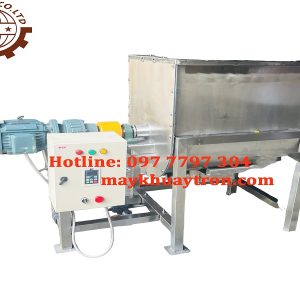 hướng dẫn vận hành máy trộn bột khô nằm ngang