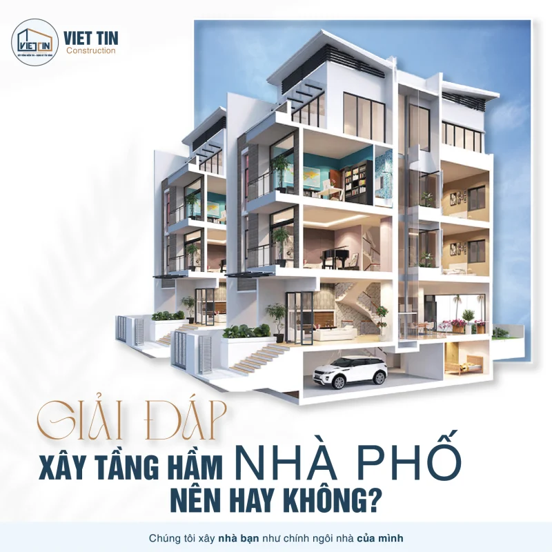 xây nhà có tầng hầm