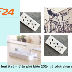 Các loại ổ cắm điện phổ biến 2024 và cách chọn mua