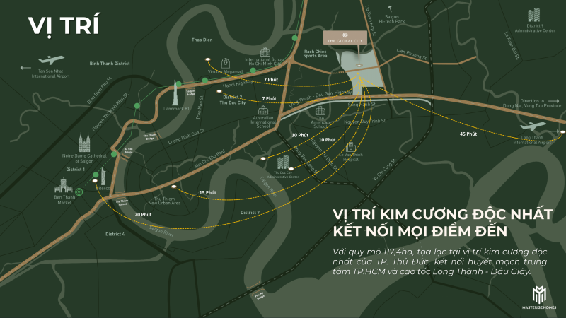 Vị trí The Global City