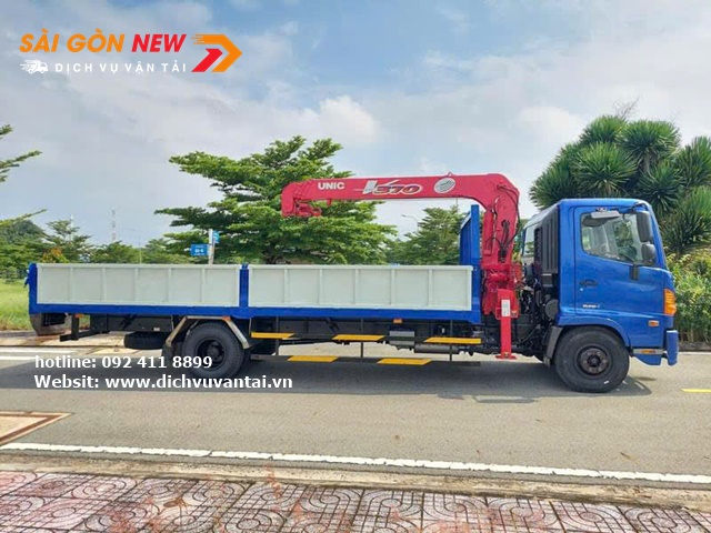 Cho Thuê Xe Cẩu Quận 4 TP HCM l Sài Gòn New