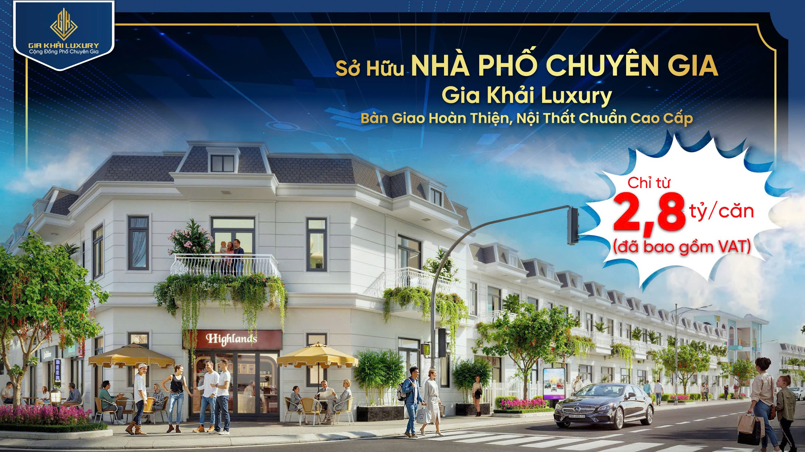 Gia Khải Luxury - Phố thương mại chuẩn chuyên gia