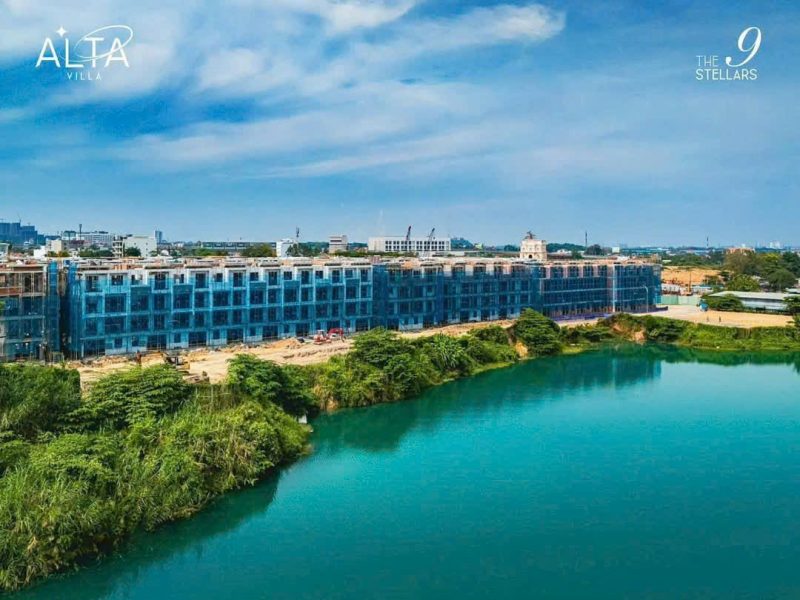 Hình ảnh thực tế Alta Villa The 9 Stella view hồ