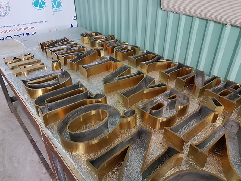 Chữ Inox Đồng Chữ Inox Đồng