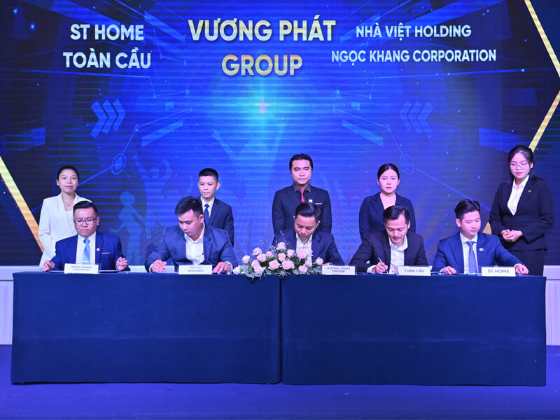 Lễ ký kết của công ty Ngọc Khang Corp